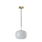 ANTIDARK - Cuscino Hanglamp Medium Black/Opal