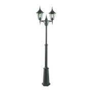 Norlys - Modena 2 Buiten Park Lamp Breed voor Beton Anchorage Zwart