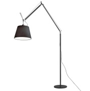 Artemide - Tolomeo Mega Staande Lamp Ø420 Zwart Satijn/Aluminium