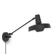 GRUPA - Arigato Wandlamp Short met Kabel Zwart