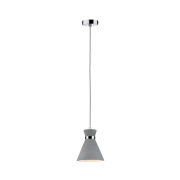 Paulmann - Verve hanglamp IP44 dimbaar. Grijs/chroom