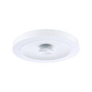 Paulmann - Volea LED plafondlamp Ø40 IP44 dimbaar. Wit/zilver