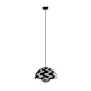 &Tradition - Flowerpot VP2 hanglamp zwart/wit