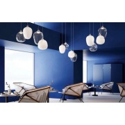 Lodes - Oblò Hanglamp Medium 3000K Silk Wit/Wit