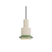 DCW - Chaumont Hanglamp Ø15xH22 White/Green