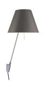 Luceplan - Costanzina Wandlamp Alu/Concrete Gray