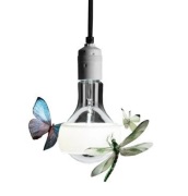 Ingo Maurer - Johnny B. Butterfly Hanglamp 170cm White