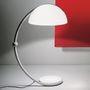 Martinelli Luce - Serpente VloerLamp Wit