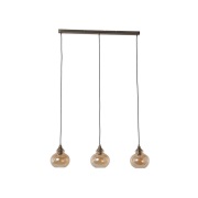 Lindby - Tymoni Hanglamp Amber/Wood