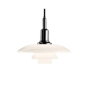 Louis Poulsen - PH 3/2 hanglamp, chroom/opaal, Ø 29 cm