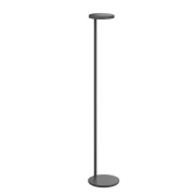 FLOS - Oblique F vloerlamp, 3000K USB-C 107,4 cm, grijs/aluminium