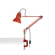 Anglepoise - Originele 1227 tafellamp, rood, voet en klem