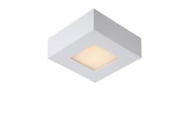 Lucide Brice-Led - plafondverlichting - 10,8 x 10,8 x 3,9 cm - 8W dimb...