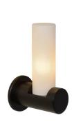 Lucide Jayla - wandverlichting - 8 x 10,6 x 19 cm - IP44 - zwart