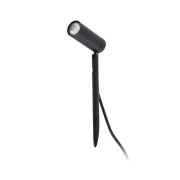 Faro Seth - grondspot op piek - Ø 4 x 8,5 x 28 cm - 6W LED incl. - IP4...