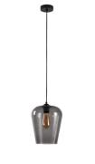 Artdelight Tombo - hanglamp - Ø 23 x 186 cm - gerookt