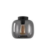 Artdelight Preston - plafondverlichting - Ø 24 x 23 cm - gerookt