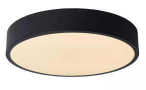 Lucide Unar - plafondverlichting - Ø 30 x 5 cm - 18W dimbare LED incl....