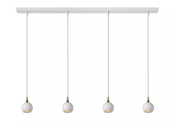 Lucide Favori - hanglamp - 100 x 10 x 100 cm - wit