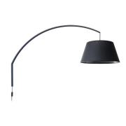 VK Lighting Afti - wandlamp met schakelaar - 146,4 x 50 x 93,7 cm - zw...