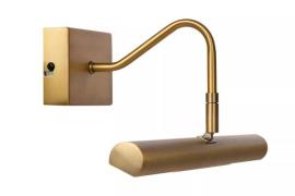 Lucide Vinz - wandverlichting - 36 x 19,3 x 15,7 cm - mat goud