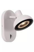 Lucide Sensas - wand verlichting - 16,5 x 12,1 x 20 cm - wit