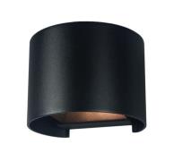 Artdelight Gyro - wandlamp - 9,7 x 13 x 11,2 cm - zwart