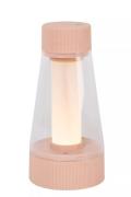Lucide Lorali - oplaadbare tafellamp - Ø 7,7 x 16 cm - 1,2W LED met di...