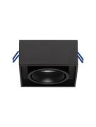 Nova Luce Brook - inbouwspot - 9,6 x 9,6 x 7,8 cm, inbouwmaat 79 mm - ...