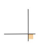 Nova Luce Cross - wandlamp - 80 x 80 x 4 cm - 20W dimbare LED incl. - ...