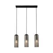 Nordlux Miella - hanglamp 3L - 52 x 10 x 160 cm - gerookt