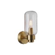 Nordlux Tutan - wandlamp - 9 x 23 x 15 cm - IP44 - goud