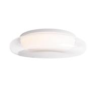 Maxlight Duo - plafondlamp - Ø 34 x 10 cm - 10W LED incl. - wit