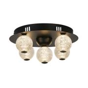 Searchlight Asteroid - plafondlamp - Ø 33 x 16 cm - 21W dimbare LED in...