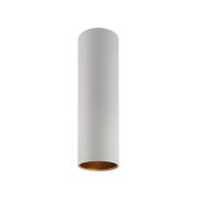 VK Lighting Koroidia - opbouwspot - Ø 7 x 25,5 cm - wit en goud