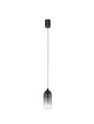 Nova Luce Kita - hanglamp - Ø 7 x 154 cm - 6W LED incl. - zandzwart en...