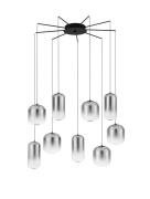 Nova Luce Aelia - hanglamp - Ø 82 x 145 cm - 36W dimbare LED incl. - m...