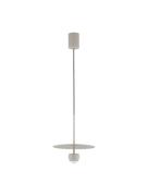 Nova Luce Edem - hanglamp - Ø 30 x 217 cm - 8W LED incl. - beige