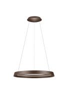 Nova Luce Ormi - hanglamp - Ø 60 x 150 cm - 52W dimbare LED incl. - ge...