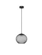 Nova Luce Kinetic - hanglamp - Ø 30 x 154 cm - 12W LED incl. - mat zwa...