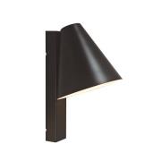 Nordlux Wilmer - bedlamp met usb poort - Ø 13,7 x 24,5 cm - zwart