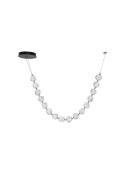 Nova Luce Ifos - hanglamp - 10 x 210 cm - 71W dimbare LED incl. - zand...