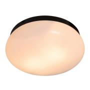 Nordlux Foam - plafondlamp - Ø 34 x 12 cm - IP44 - zwart