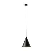 Faro Lina - hanglamp - Ø 23,5 x 24,6 cm - 12W LED incl. - zwart