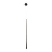 Faro Diana 800 - hanglamp - Ø 3,2 x 80 cm - 6W LED incl. - donkerbruin
