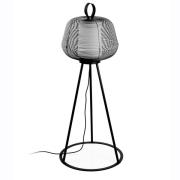 Faro Nara - vloerlamp - 56 x 120 x 46 cm - IP65 - mat zwart