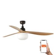 Faro Outwood L Tuya Smart - plafondventilator met licht en afstandsbed...