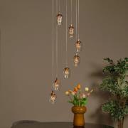 Lucide Berliane - hanglamp - Ø 39 x 164,5 cm - 7 x 3,8W dimbare LED in...