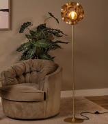 Lucide Hannelore - vloerlamp - Ø 30 x 149,6 cm - goud