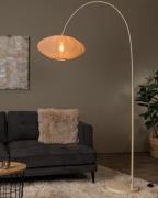 Lucide Corina - staanlamp - 131 x 55 x 192 cm - beige